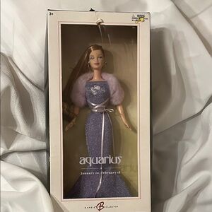 Barbie Aquarius Doll in Glittery Lavender Gown